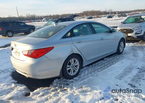 2013 Hyundai Sonata Gls из США, поврежденный, VIN 5NPEB4AC7DH746308